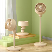 西佑 驱蚊香薰立式循环落地扇-奶咖 F6
