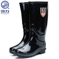 雨鞋男女士雨靴水鞋时尚高筒防水胶鞋套鞋 863中帮 黑色高筒 36-41码