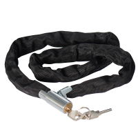 自行车锁防盗链条锁 1米长 (BY)