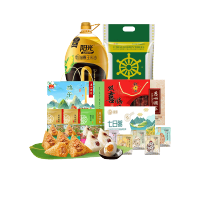 广州酒家 粽子 粮油 腊味 杂粮 食品礼盒J款 5l+5kg+2690g 400元档