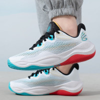 安德玛(Under Armour)官方男鞋篮球鞋 2024春夏新款休闲训练鞋比赛实战鞋透气篮球鞋 3027262-100