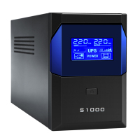 企采严选 ups不间断电源1000VA/600W 办公电脑ups电源稳压后备电源 家用商用停电应急备用电源