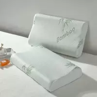 北极绒竹纤维护颈枕BJRZ610高档无纺布袋 单只