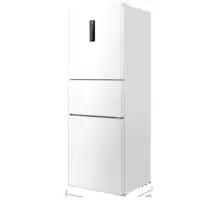 Sivir一级能效中型三开门冰箱家用小型出租房双门冷藏冷冻电冰箱221L