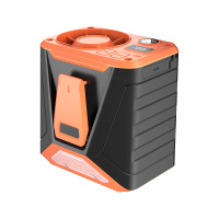 F80挂腰风扇无叶挂腰风扇 户外运动大容量便携式大风力跨境