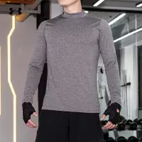 安德玛(Under Armour)官方男装2024夏季新款休闲运动服跑步健身训练舒适透气长袖T恤衫1345703-019