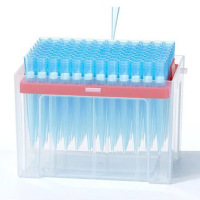 珠河移液器移液枪通用塑料管嘴吸头实验室用10ul带滤芯96支