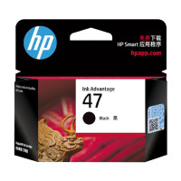 惠普(HP)47墨盒原装适用打印机 47黑色墨盒(约1300页)6ZD21AA