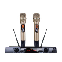 RCV一拖二无线手持话筒U200