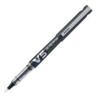 Pilot百乐BXC-V5水性笔 直液式 中性签字笔0.5mm可替换墨囊 黑色笔1支