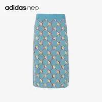 阿迪达斯 (adidas)女子休闲老花运动半身裙 IA6906