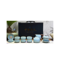 中国汝瓷茶具套装