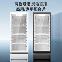 美的 商用展示柜冷藏保鲜柜风幕柜饮料啤酒蛋糕水果保鲜柜 318升美的展示柜SC-318GM(EB)黑色
