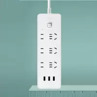公牛 USB智能插座6位3位1控插座插线板3米 UUB126//个