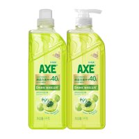 斧头牌(AXE)油柑白茶护肤洗洁精1kg*2瓶 果蔬奶瓶安心洗 0刺激敏感肌适用