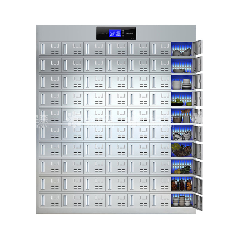 鑫星奈 不锈钢消毒碗柜食堂餐具柜多门储物柜70门消毒碗柜