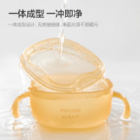 飞利浦(PHILIPS)婴幼儿 超大辅食碗 豪华版(含专用盖)