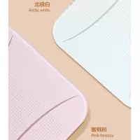 飞利浦(PHILIPS)电子体重秤 孕妇数显体重秤-北极白
