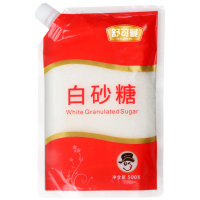 ChaLi 舒可曼 食糖 白糖 白砂糖 碳化糖 调料调味 咖啡伴侣冲饮用糖 500g