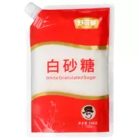 ChaLi 舒可曼 食糖 白糖 白砂糖 碳化糖 调料调味 咖啡伴侣冲饮用糖 500g