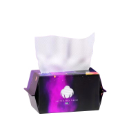 [小鹿款抽巾]芈奈儿洗脸巾一次性纯棉加厚加大 60抽/包 抽取式男女洗面擦脸不掉毛全棉宝宝婴儿专用洁面棉柔巾 1包装