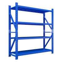 鑫星奈 XXN4010332 仓储货架库房置物架重型货架蓝色主架2000*600*2000mm/300kg