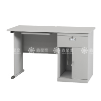 鑫星奈 XXN4010347 钢制办公桌职员桌员工桌学生写字台1.2米F款