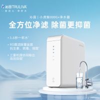 沁园(TRULIVA)小虎鲸800G+净水器 厨下式无桶直饮纯水机 家用RO反渗透过滤器UR-S31046i(单位:台)