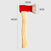 奥托多尔 消防斧头 太平斧头 消防破拆斧头 普通小斧34cm(单位:把)