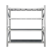 鑫星奈 不锈钢货架304材质四层仓储货架 200*60*200cm/300kg主架