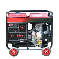 酷迪熊 单相5kw柴油发电机小型备用移动柴油发电机