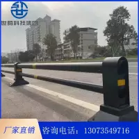 FN机非隔离护栏马路安全防撞护栏公路市政隔离栏人行道隔离0.8米高
