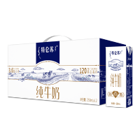 蒙牛(MENGNIU)特仑苏纯牛奶250ml×12盒 3.6g乳蛋白 经典礼盒款 早餐伴侣