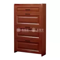 鑫星奈XXN4022006 木质翻斗鞋柜入户门口窄边鞋柜单层单抽屉