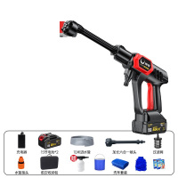 闲鸟(XIANNIAO)洗车高压水枪家用无线锂电洗车机便携式大功率强力洗地刷车泵神器