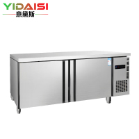 意黛斯(YIDAISI)商用冷藏保鲜工作台奶茶店水吧台操作台厨房冰柜商用冰箱冷藏款 YDS-ZLGZT-1.8C