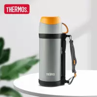 便膳魔师(THERMOS)保温壶家用1L大容量不锈钢暖水壶FFW-1000 GY迷雾灰/个