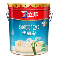 立邦(NipponPaint) 净味优丽安内墙乳胶漆 室内水性环保油漆涂料白色墙面漆 18L/桶 2桶/组(单位:组)