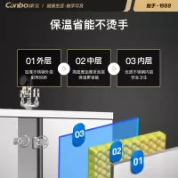 康宝高原蒸饭柜商用蒸饭柜食堂厨房大容量高原蒸箱蒸包炉燃气蒸饭车 8盘ZFC8-GYB