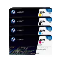 惠普(hp)原装 307A激光打印机硒鼓cp5225 cp5225n cp5225dn墨盒 CE740-CE743A四色套装硒鼓粉盒 设备