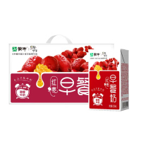 蒙牛 早餐奶红枣味 250ml*24盒