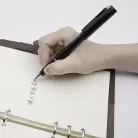得力(deli)发现者系列宝珠笔/圆珠笔/签字笔/商务送礼/学生练字 典雅黑S87礼盒装 节日礼物