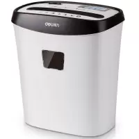 得力(deli)9928 碎纸机办公手提式 碎纸机15L 白色