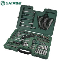 世达/SATA 124件汽车维修综合工具箱汽修工具套装 09014A