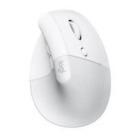 罗技(Logitech)Lift 商用垂直人体工程学鼠标-商用版(珍珠白)910-006566