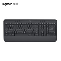 罗技(Logitech)K650商用无线蓝牙键盘 办公键盘 双模键盘 带Logi Bolt接受器(黑)920-01095