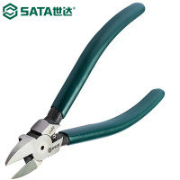 世达(SATA)塑料水口钳水口剪钳子塑料钳子电子钳电工斜口钳70641(5英寸)