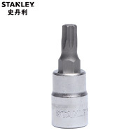 史丹利(STANLEY)91-578-1-22 6.3MM系列花形旋具套头 小飞压批套头 汽修扳手批头 T15