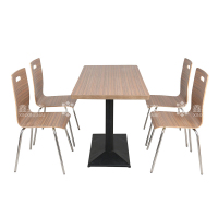 鑫星奈 XXN4040807 餐厅桌椅餐桌椅组合一桌四椅
