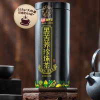 三匠黑苦荞珍珠茶325g*3罐 大凉山非特级非大麦茶黑珍珠苦荞麦茶